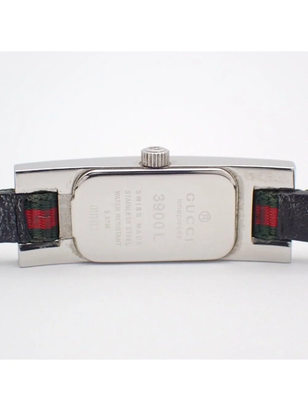 Gucci L Bracelet Watch Sherry Line Quartz Nylon Strap